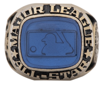1987 Major League Baseball National League All Star Game Ring Presented to Mel Stottlemyre (Stottlemyre LOA)